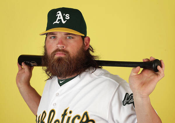 Media Day Poster featuring the photograph Derek Norris by Christian Petersen