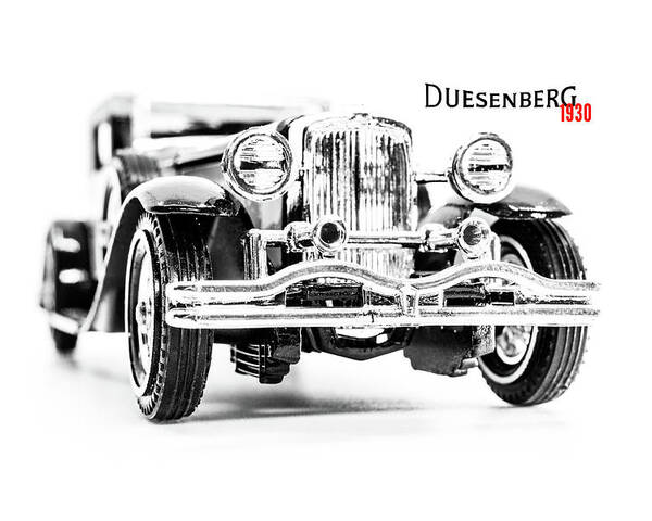 1930 Poster featuring the photograph Duesenberg Model J Town Car 1930 by Viktor Wallon-Hars