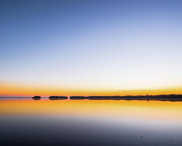 Sunrise Poster featuring the photograph Golden Reflections by Joe Leone