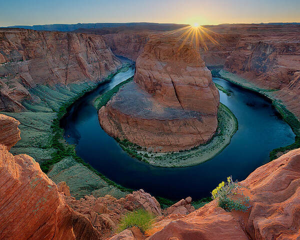 Horseshoe Bend Poster featuring the photograph Horseshoe Bend by Peter Boehringer