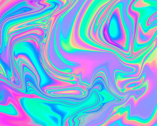 90s neon patterns