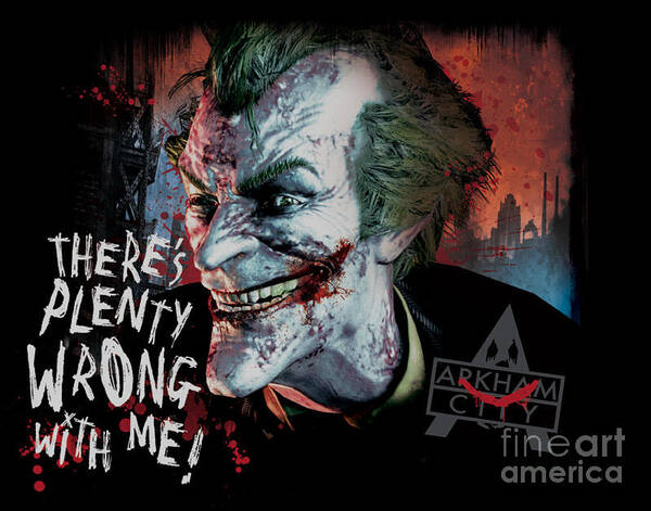 Joker Arkham City Poster by Patric Axelsson - Fine Art America