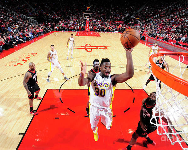 Julius Randle Poster featuring the photograph Julius Randle by Bill Baptist