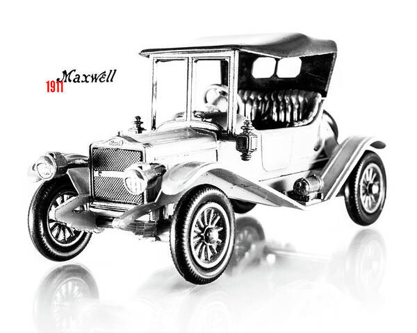 Car Poster featuring the photograph Maxwell Roadster 1911 by Viktor Wallon-Hars