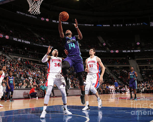 Nba Pro Basketball Poster featuring the photograph Michael Kidd-gilchrist by Brian Sevald
