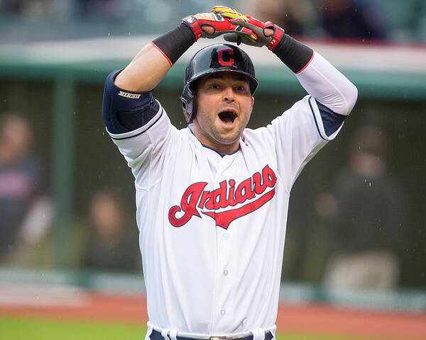 American League Baseball Poster featuring the photograph Nick Swisher by Jason Miller