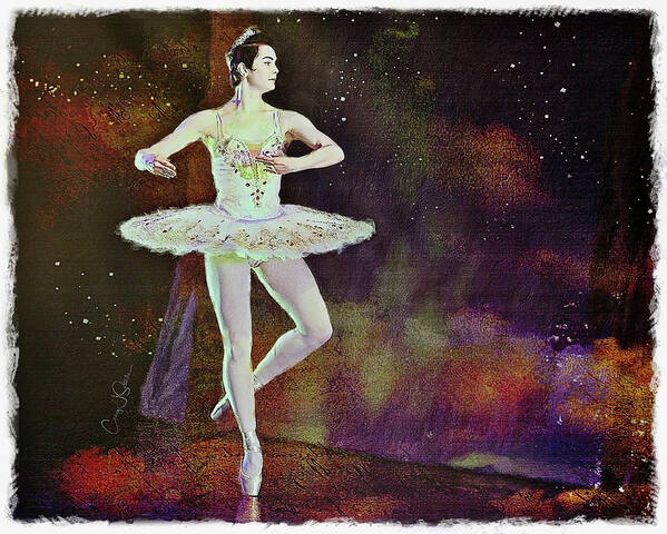 Ballerina Poster featuring the photograph Nutcracker_Kayla Cassaboon by Craig J Satterlee