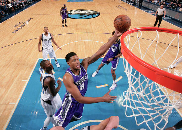 Rudy Gay Poster featuring the photograph Rudy Gay by Glenn James