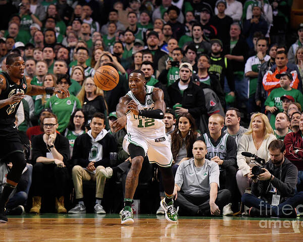 Playoffs Poster featuring the photograph Terry Rozier by Brian Babineau