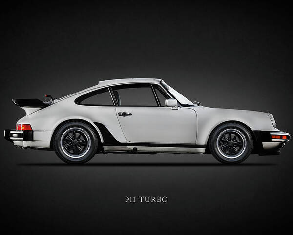 Porsche 911 Turbo Poster featuring the photograph The 911 Turbo 1984 by Mark Rogan