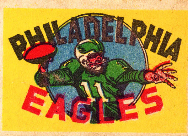 Vintage Philadelphia Eagles Poster