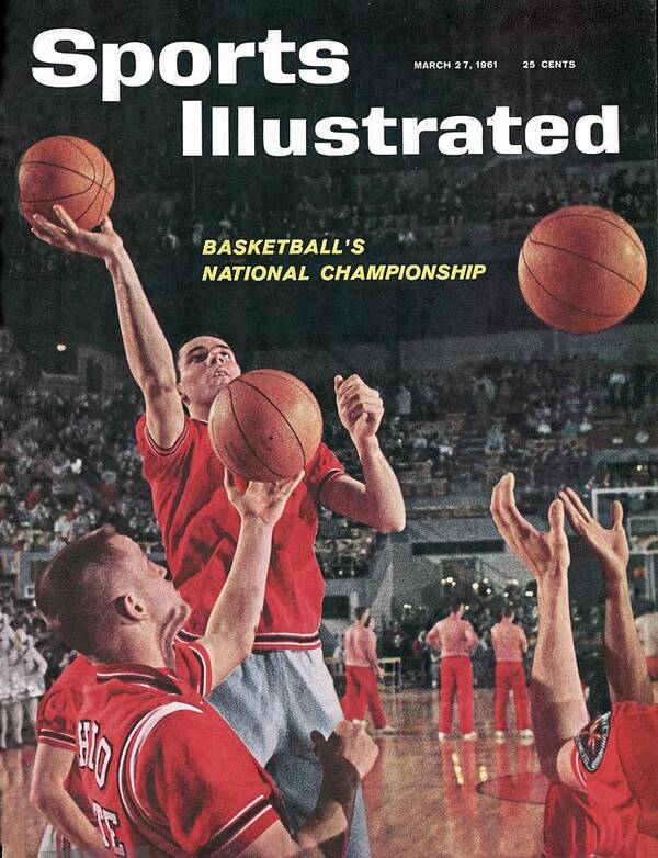 Magazine Cover Poster featuring the photograph Ohio State Jerry Lucas... Sports Illustrated Cover by Sports Illustrated
