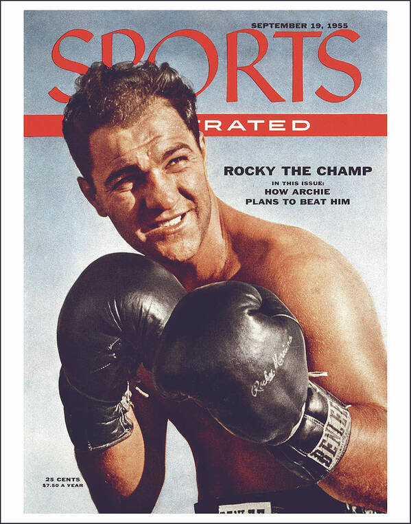 Young Rocky Marciano Large Door Poster NEW