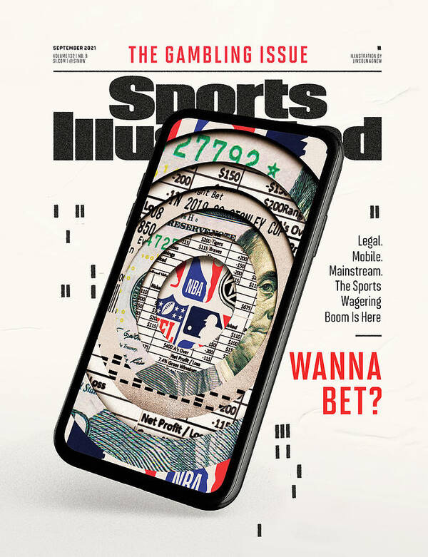 Gambling Poster featuring the photograph 2021 Sports Illustrated Gambling Issue Cover by Sports Illustrated