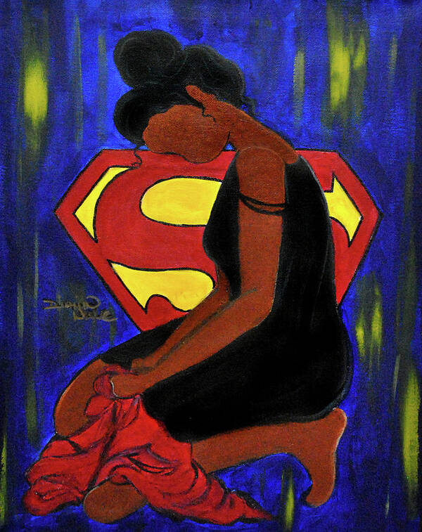 Superwoman Poster featuring the photograph This is STRENGTH by Diamin Nicole