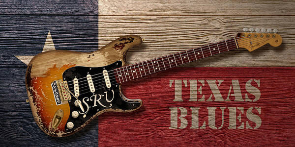 Blues Poster featuring the digital art Texas Blues by WB Johnston