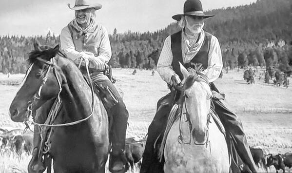 Lonesome Dove Poster featuring the photograph Montana - A Cowboys Paradise by Donna Kennedy