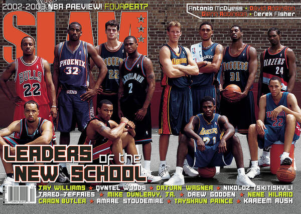 Jay Williams Poster featuring the photograph Leaders of the New School SLAM Cover by Getty Images