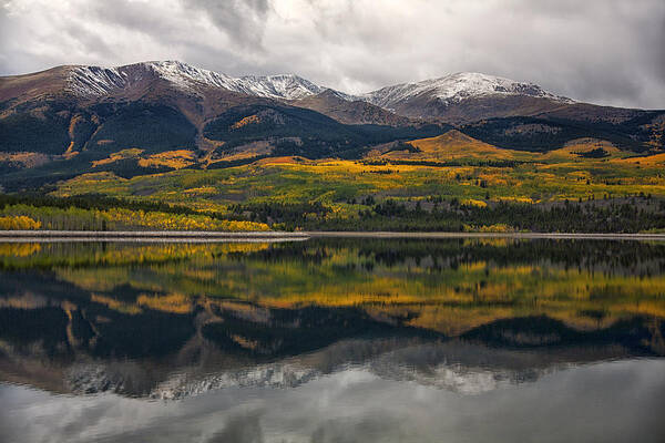 Mt. Elbert Poster featuring the photograph A Mt. Elbert Fall by Morris McClung