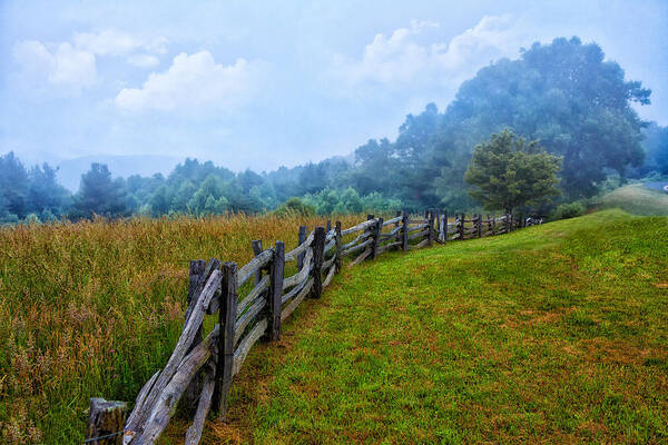 Blue Ridge Parkway Poster featuring the photograph Gentle Morning - Blue Ridge Parkway I by Dan Carmichael