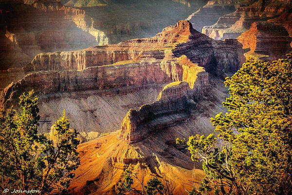 Arizona Poster featuring the photograph Grand Canyon National Park by Bob and Nadine Johnston