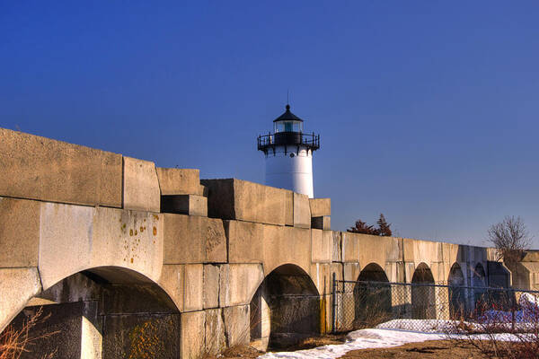 New England Poster featuring the photograph Portsmouth Harbor Light 2 by Joann Vitali