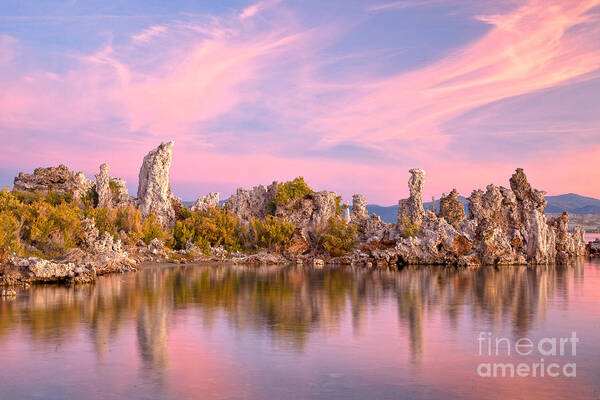 America Poster featuring the photograph Tufa Towers by Susan Cole Kelly