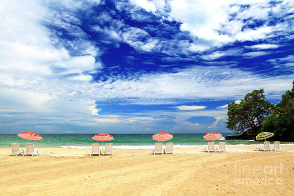 Beach Day At Red Frog Beach Poster featuring the photograph Beach Day at Red Frog Beach Panama by John Rizzuto