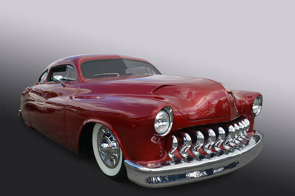 Mercury Poster featuring the photograph Fab Merc Sled by Bill Dutting