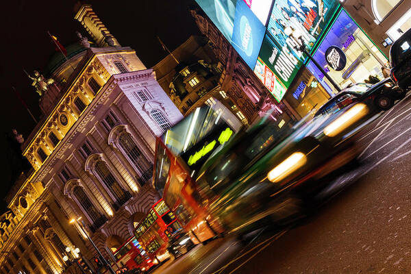 London Poster featuring the photograph London Bustle by Rick Deacon