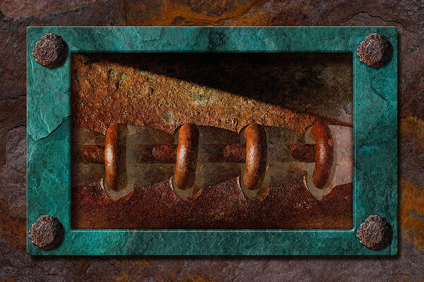 Rust Poster featuring the photograph Rustorama Twenty One by WB Johnston