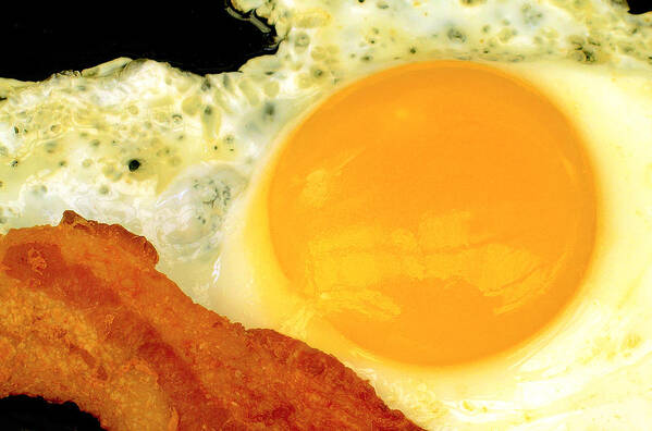 Food Art Poster featuring the photograph Sunny Side Up by James Temple