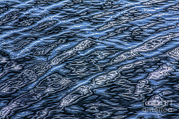 Water Poster featuring the photograph Water pattern by Casper Cammeraat