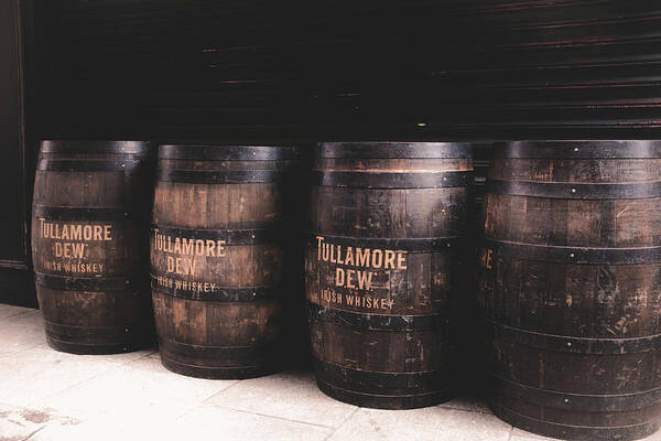 Dublin Poster featuring the photograph Tulamore Dew Barrels by Georgia Clare