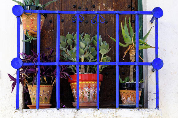 Balcony Poster featuring the photograph Balcony display by Gary Browne