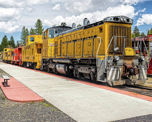 Engine Poster featuring the photograph Engine #1042 by Thomas Hall