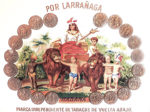Cuban-cigars Poster featuring the photograph Cuban Por Larranaga Cigars Image Art by Jo Ann Tomaselli