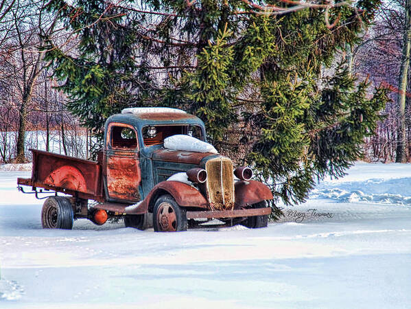 Truck Poster featuring the photograph Stuck by Mary Timman