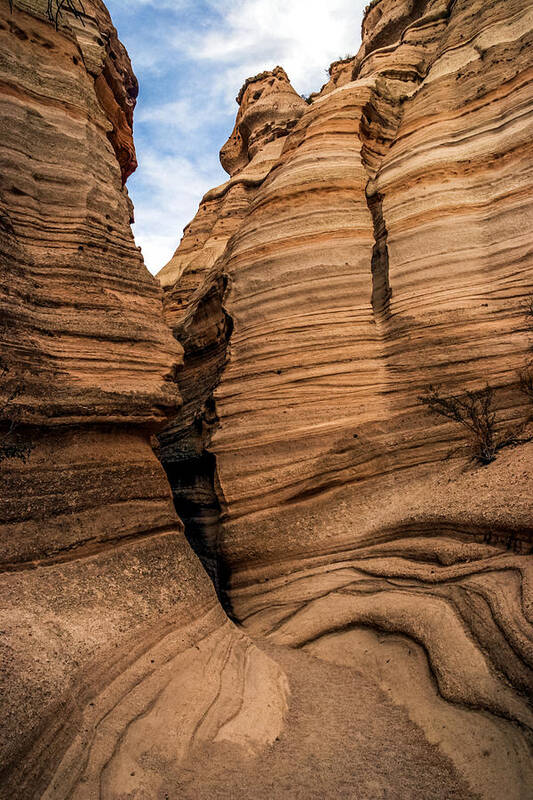 Tent Rocks Poster featuring the photograph The Trail by Tommy Farnsworth