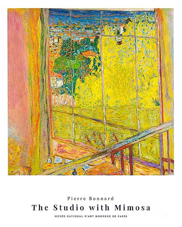 Pierre Bonnard The Studio with Mimosa by Allen Roberts