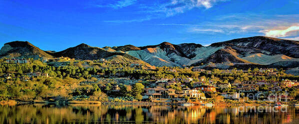 Lake Poster featuring the photograph Lake Las Vegas by Agnes Caruso
