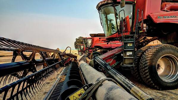 Farm Poster featuring the photograph Jti 8240 6620 by Jerry Sodorff