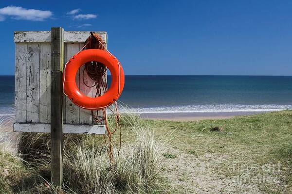 Warkworth Poster featuring the photograph Warkworth Beach Northumberland Coast by Les Bell