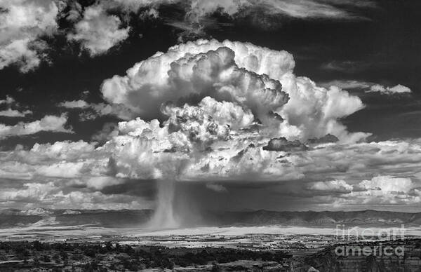 Rain Cloud Poster featuring the photograph Rain over Fruita Colorado II by ELDavis Photography