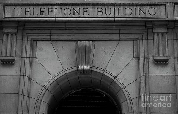 New York City; New York; Nyc; Manhattan; Telephone Building Poster featuring the photograph Telephone Building in New York City by David Oppenheimer