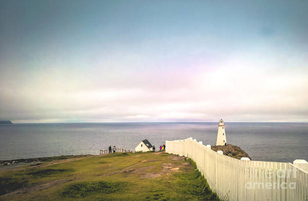 Lighthouse Poster featuring the photograph Cape Spear Lighthouse by Agnes Caruso