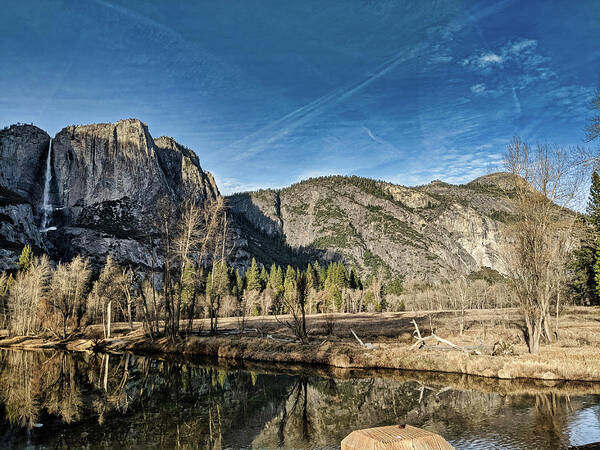 Water Poster featuring the photograph Yosemite Reflection by Portia Olaughlin