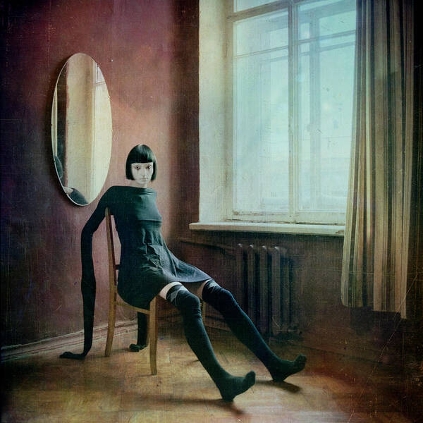 Tale Poster featuring the photograph Pierrot by Anka Zhuravleva