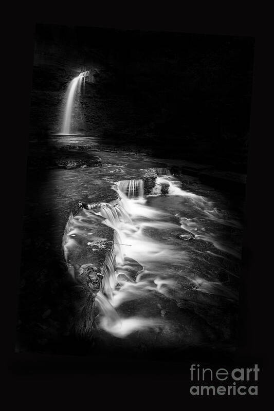Michele Poster featuring the photograph Luminous Waters VI by Michele Steffey