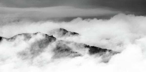 Andalucía Poster featuring the photograph Islands in the clouds by Gary Browne